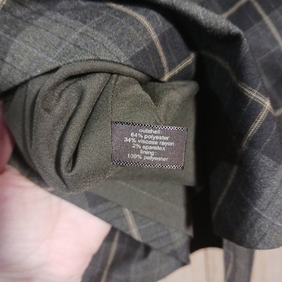 The Limited Green Plaid Pencil Skirt Size 12 - Picture 4 of 7